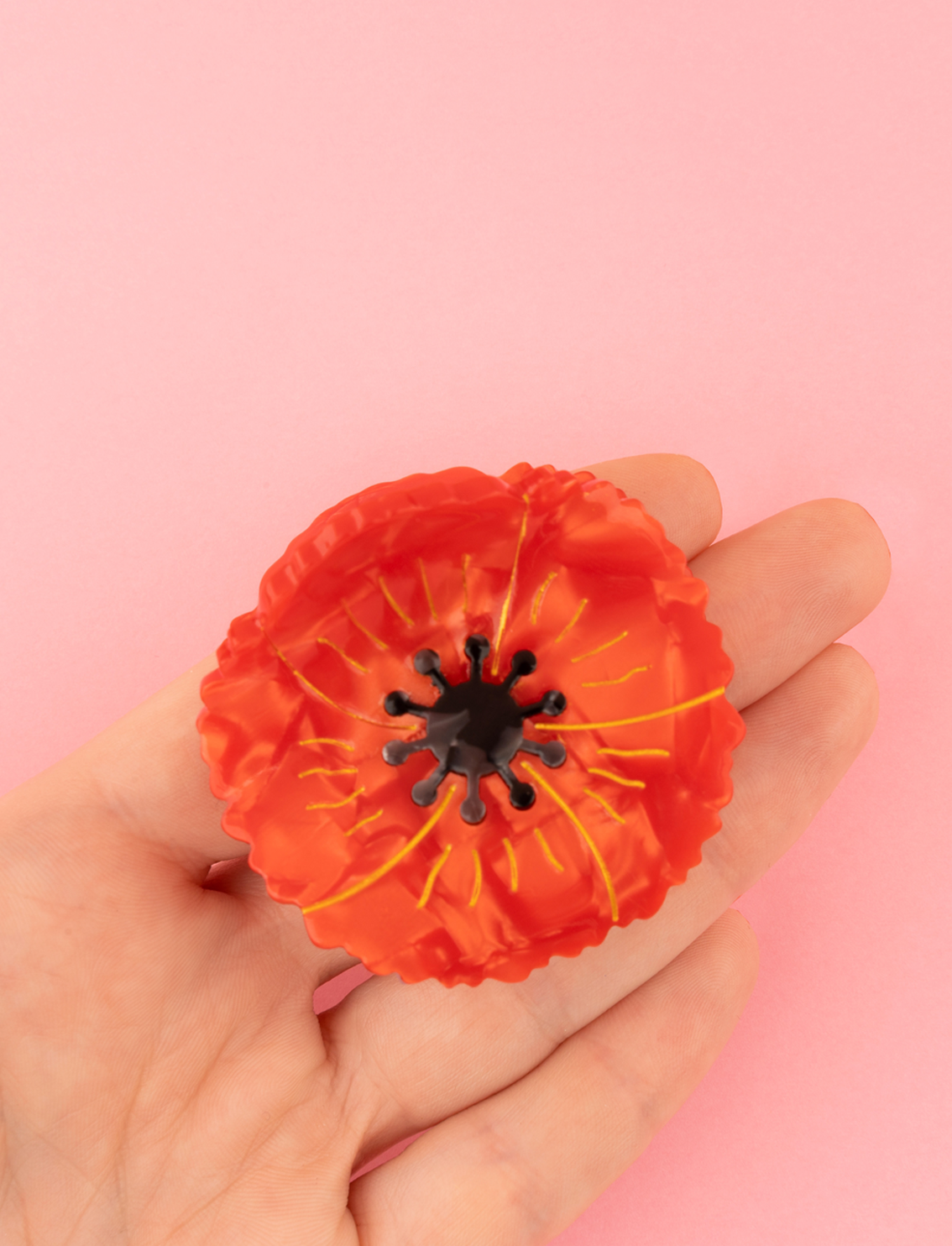 קליפס לשיער Poppy