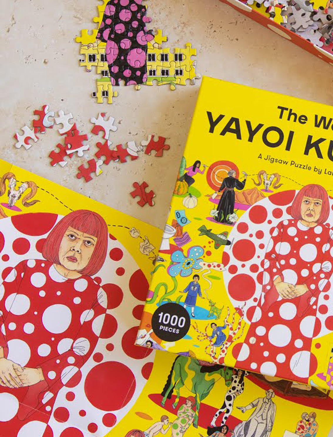 פאזל 1000 חלקים: The World Of Yayoi Kusama