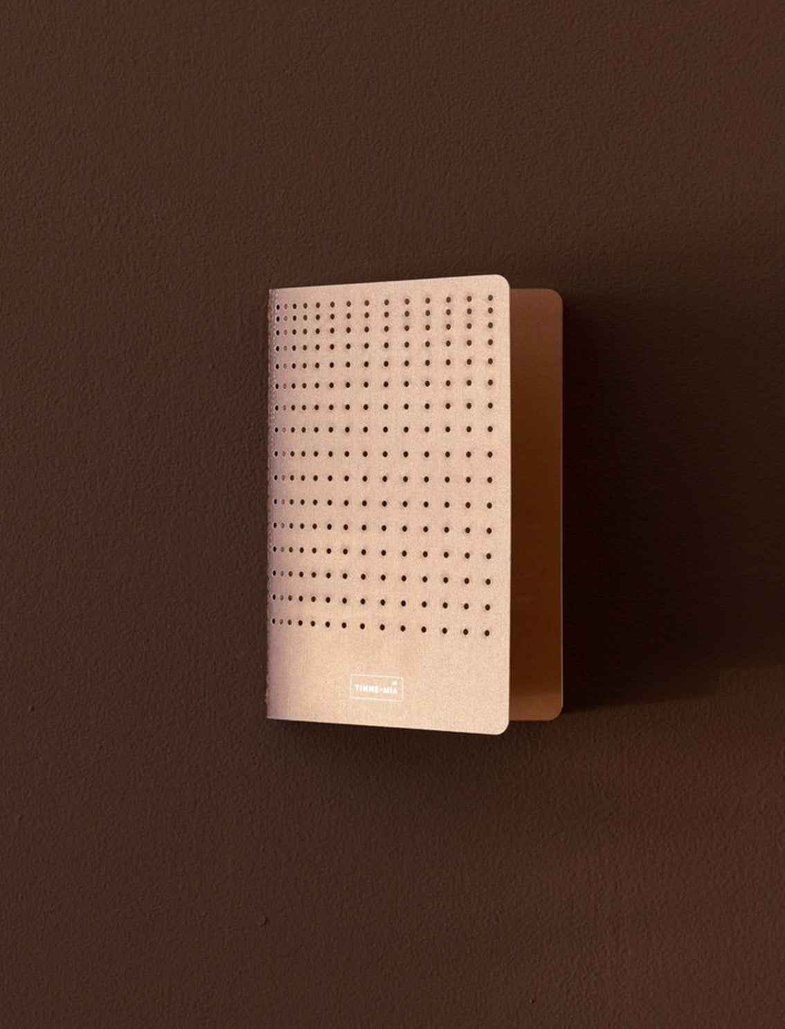 יומן כיס A6 Gridded Burgundy