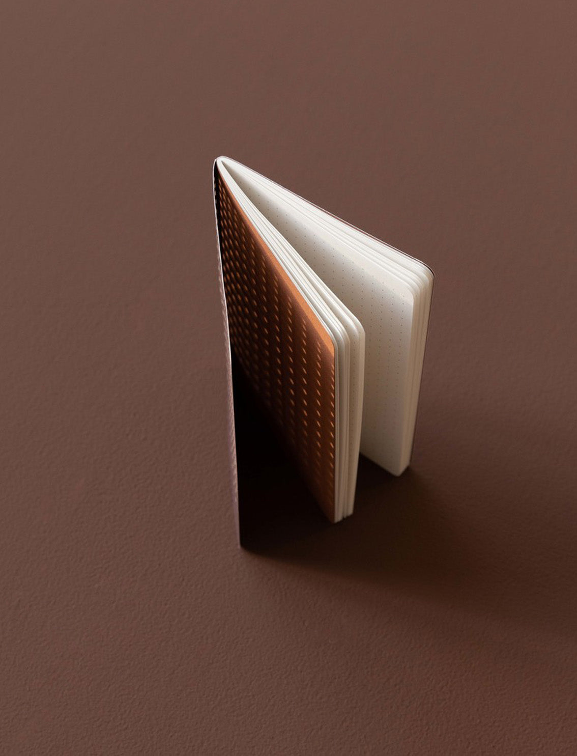 יומן כיס A6 Gridded Burgundy