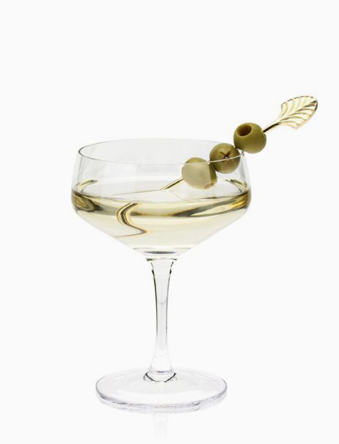 סט קיסמים למשקה Gold Deco