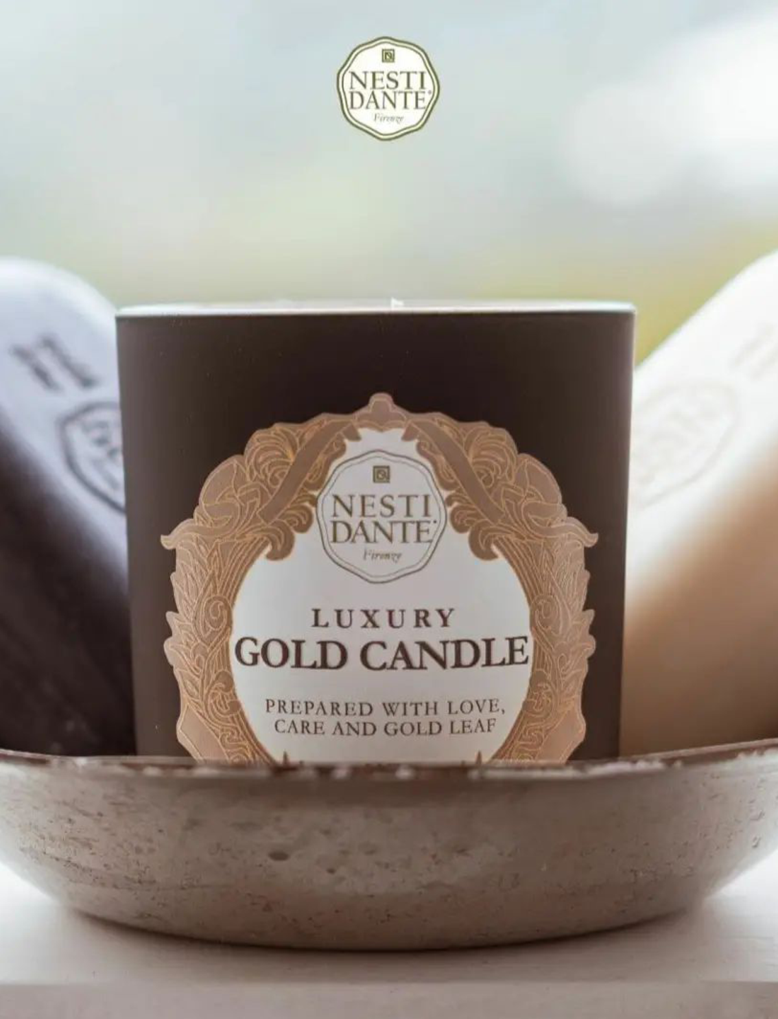 נר Luxury Gold