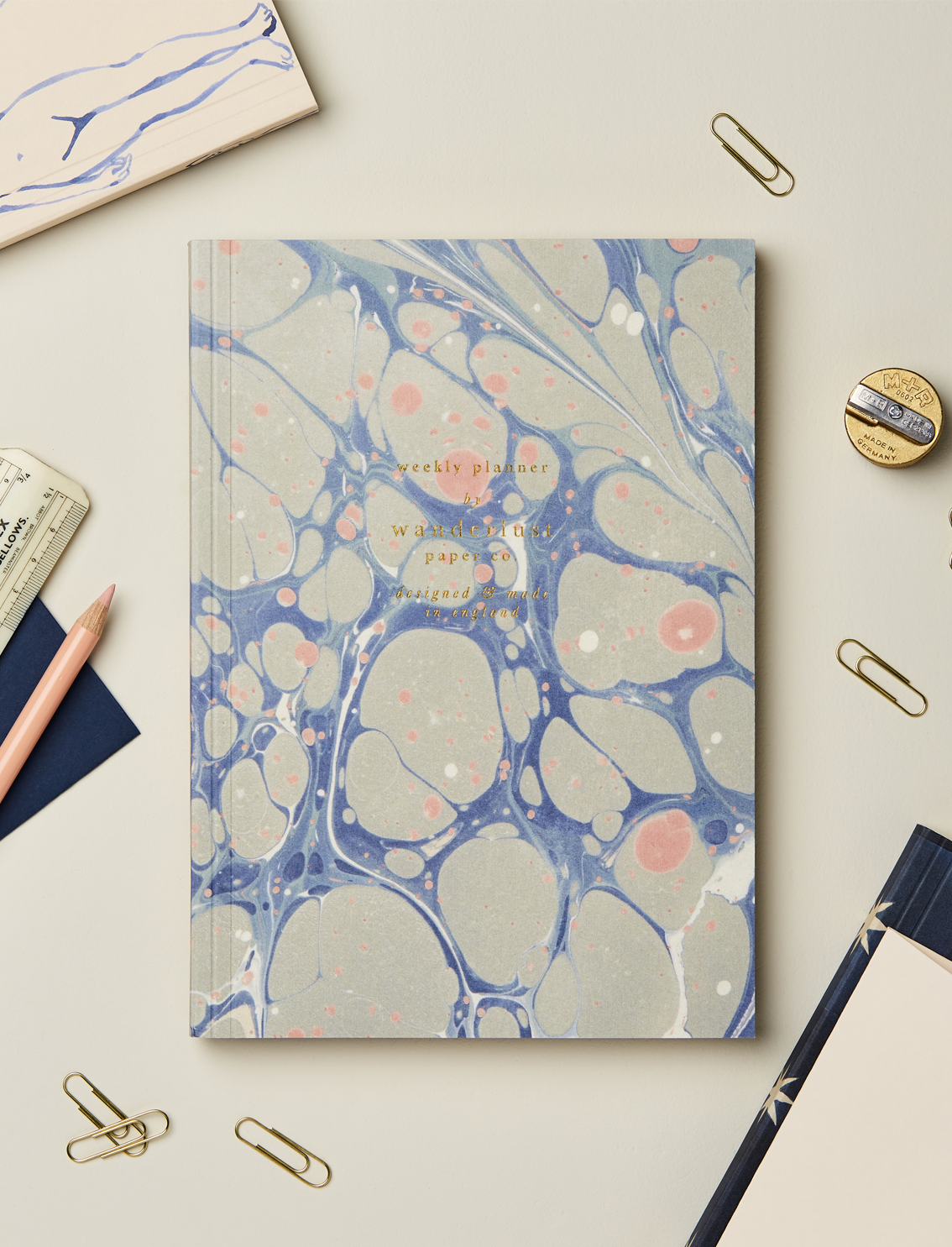 פלאנר שבועי Blue Marble A5