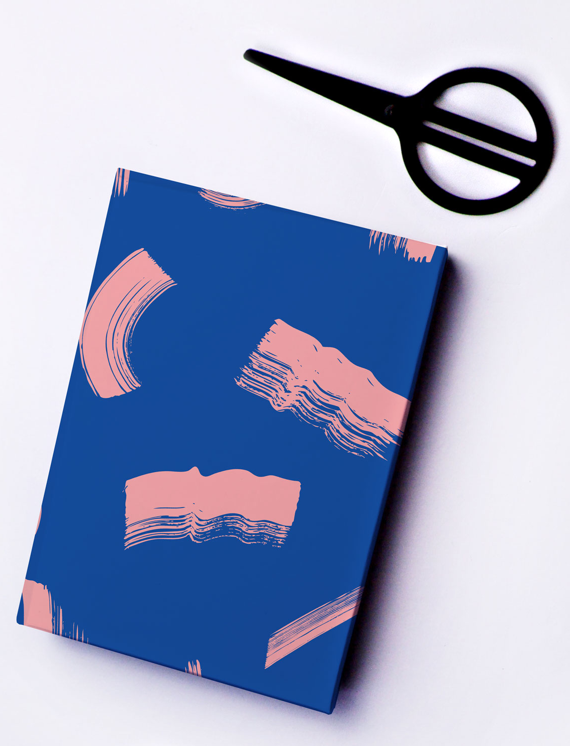 נייר עטיפה Blue Shadow Brush