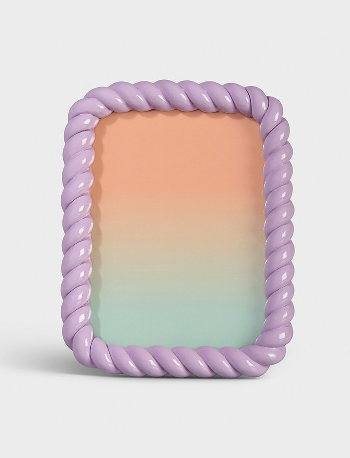 מסגרת לתמונה Braid Rectangle Lilac