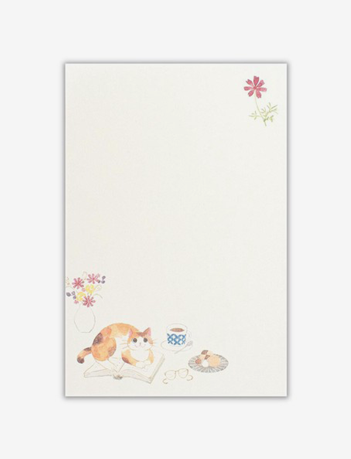 חוברת נייר מכתבים Fall Cats