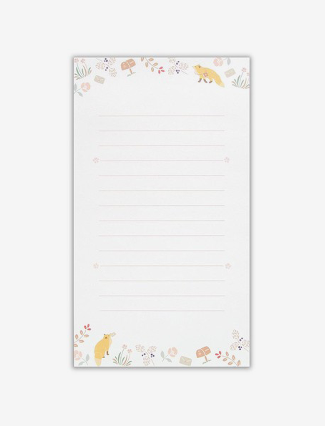 סט ניירות מכתבים Fox