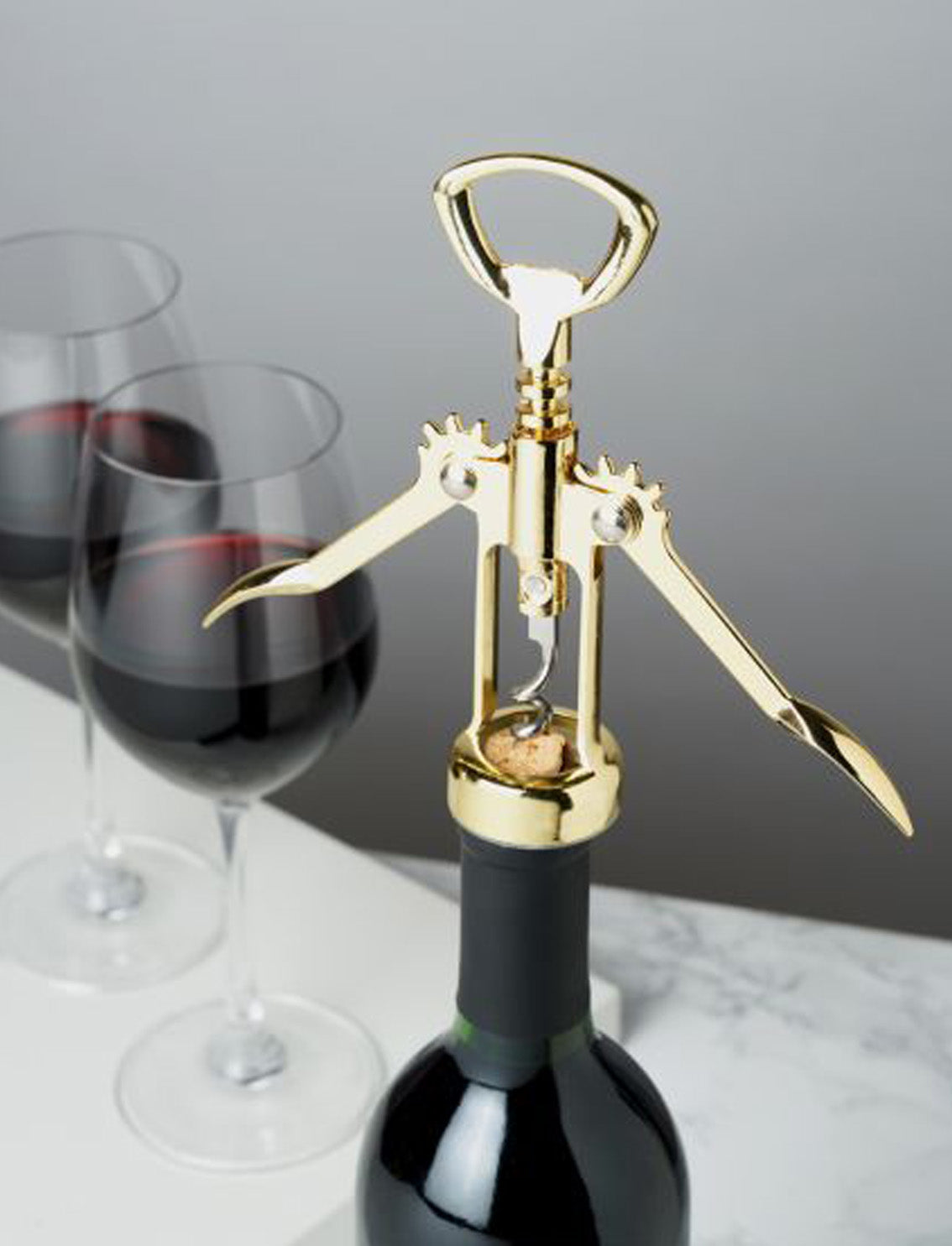 פותחן לבקבוק יין Gold Wings