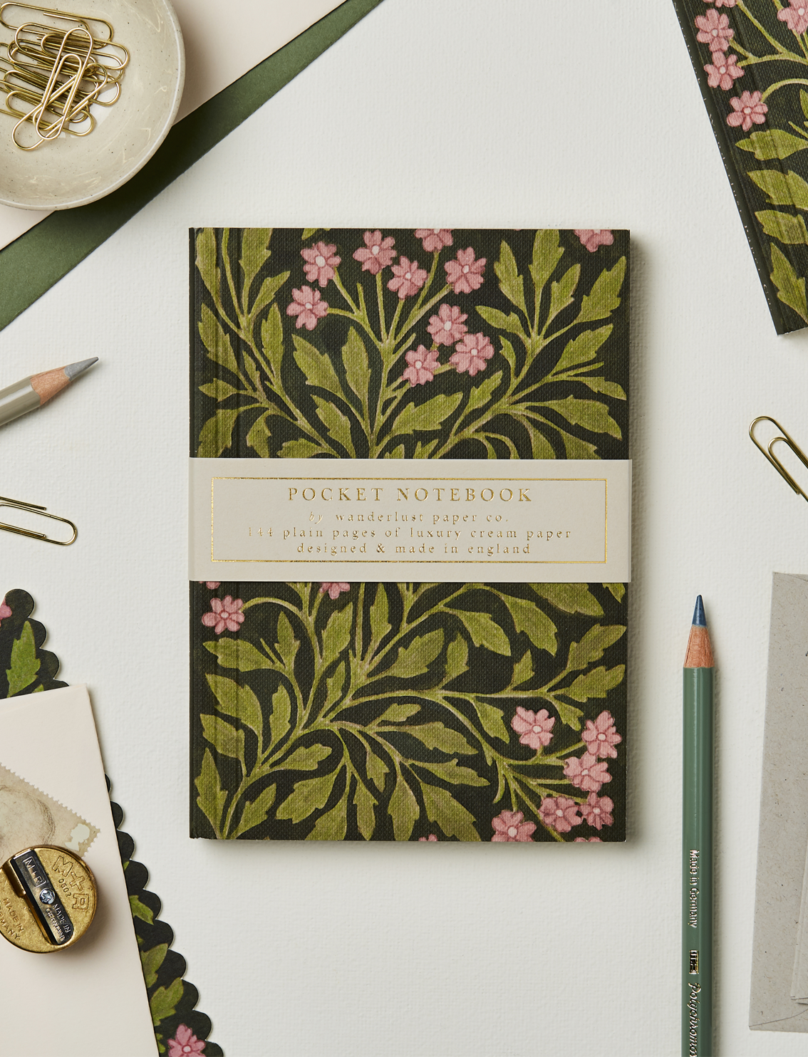 מחברת כיס Green Flora A6