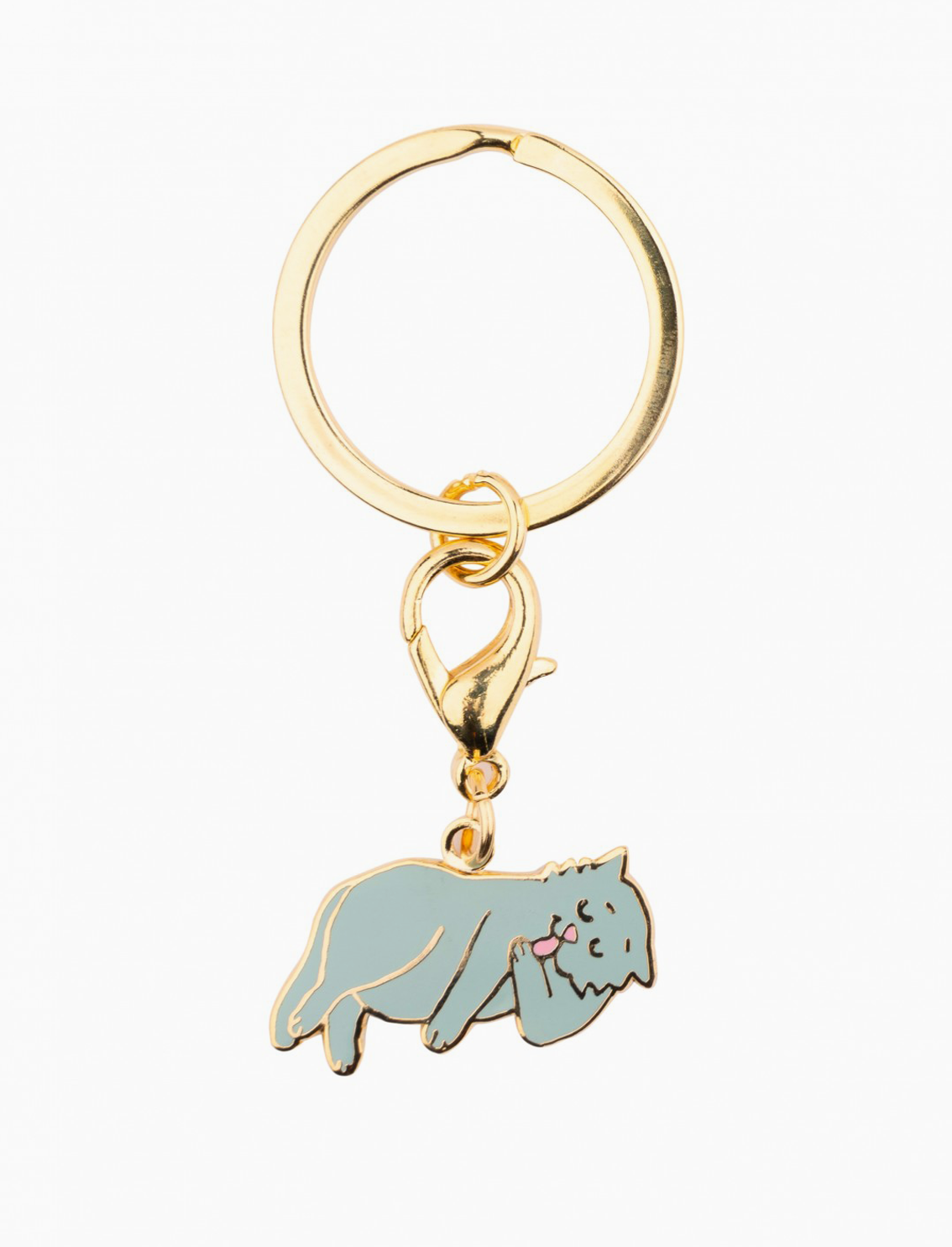 מחזיק מפתחות Grey Cat