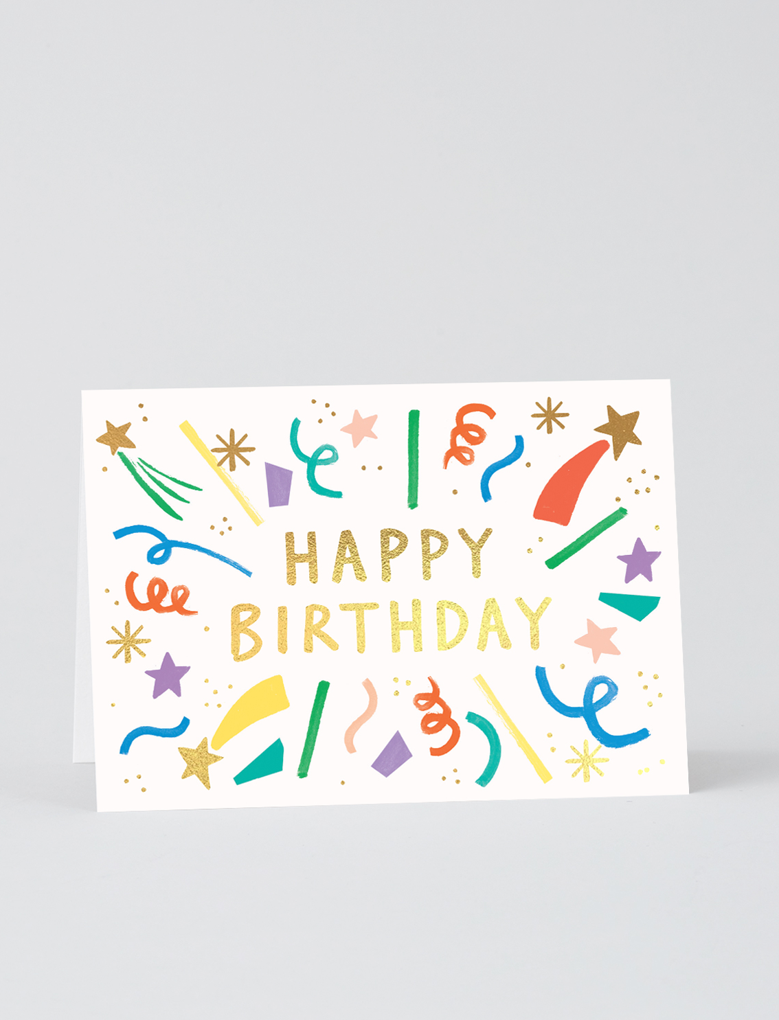 כרטיס ברכה happy birthday burst