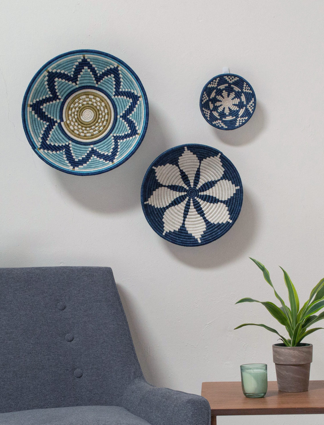 קערה ארוגה Blue Night