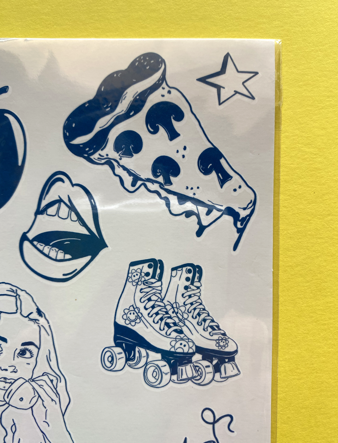 קעקועים זמניים Retro