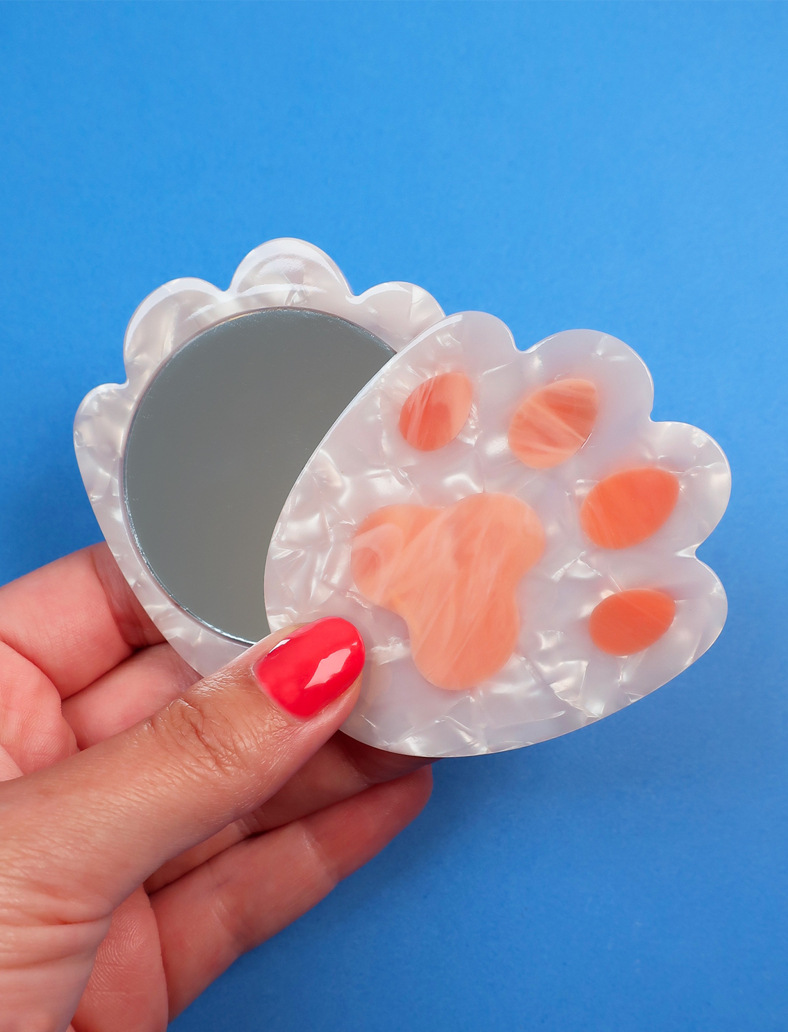 מראת כיס Cat Paw