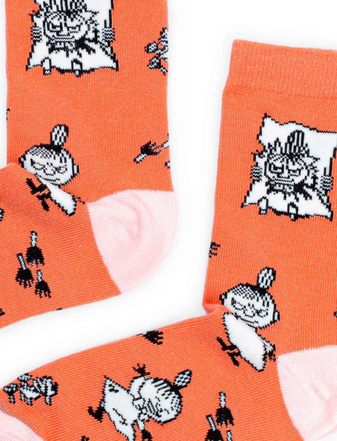 Moomin Woman Cotton SocksOrange Little May