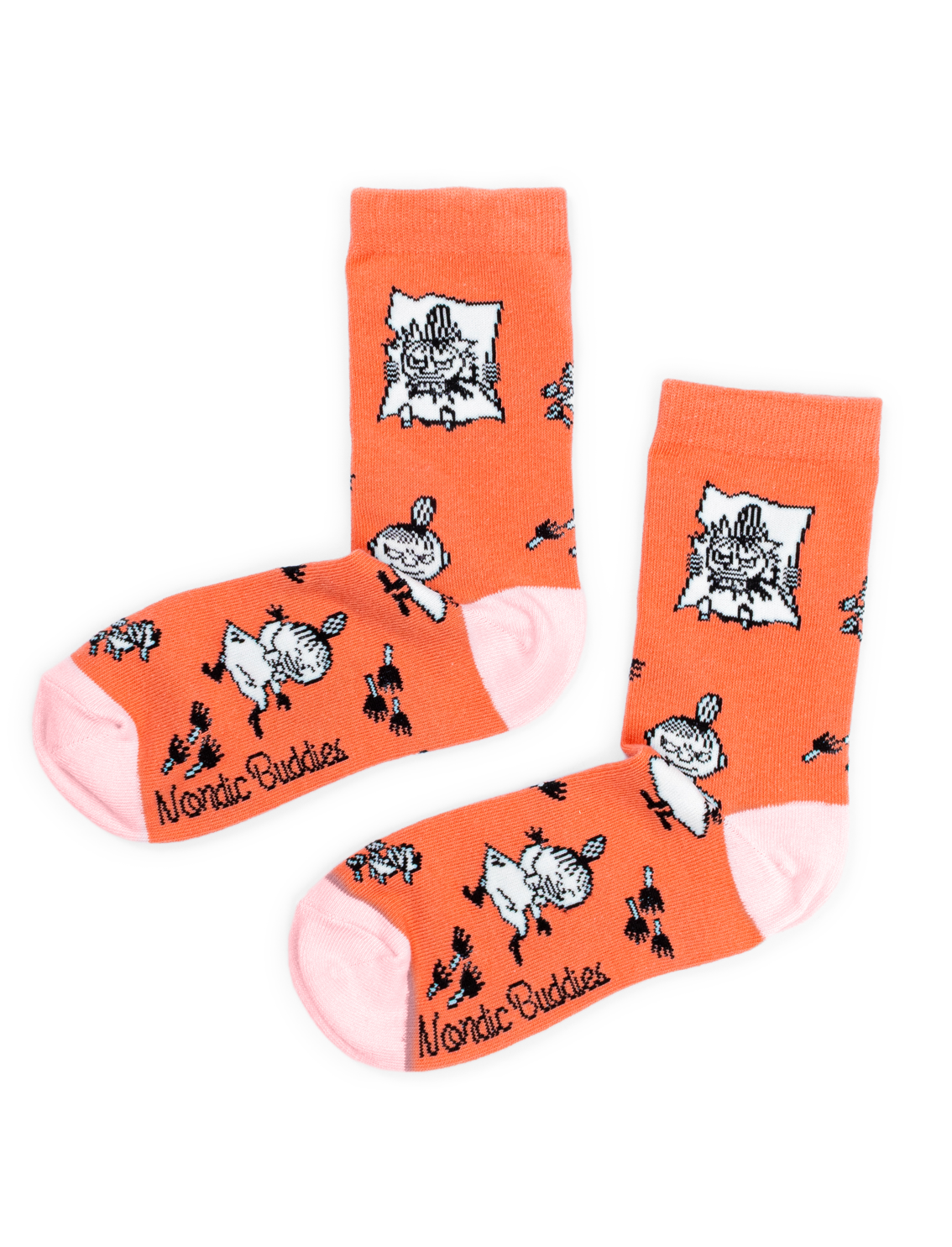 Moomin Woman Cotton Socks Orange  Little May