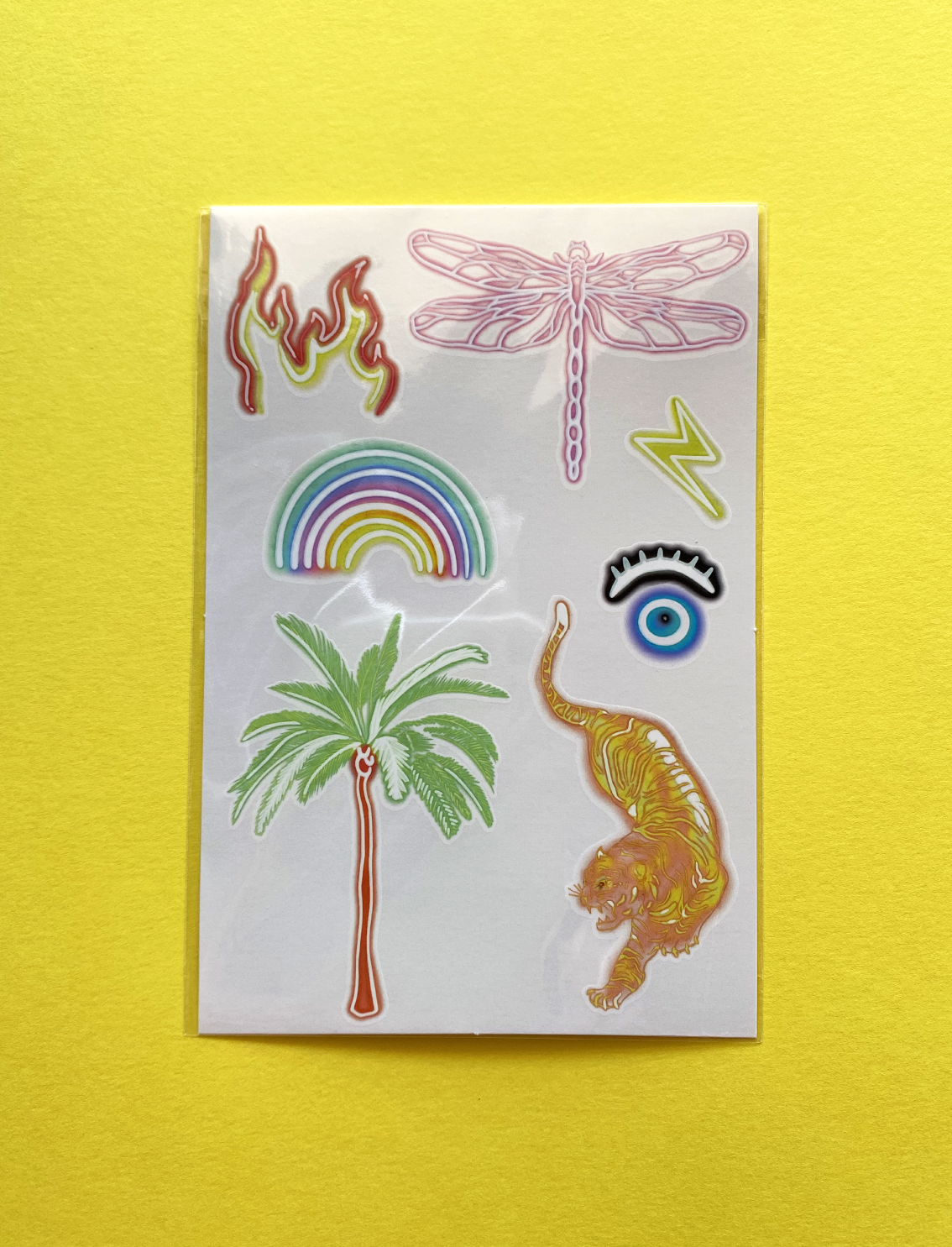 קעקועים זמניים Neon