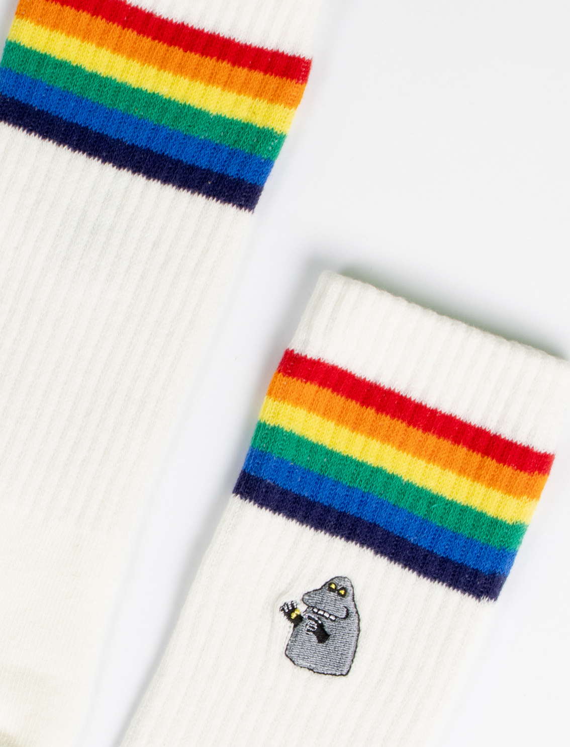 Moomin Man Cotton Socks Rainbow Grok