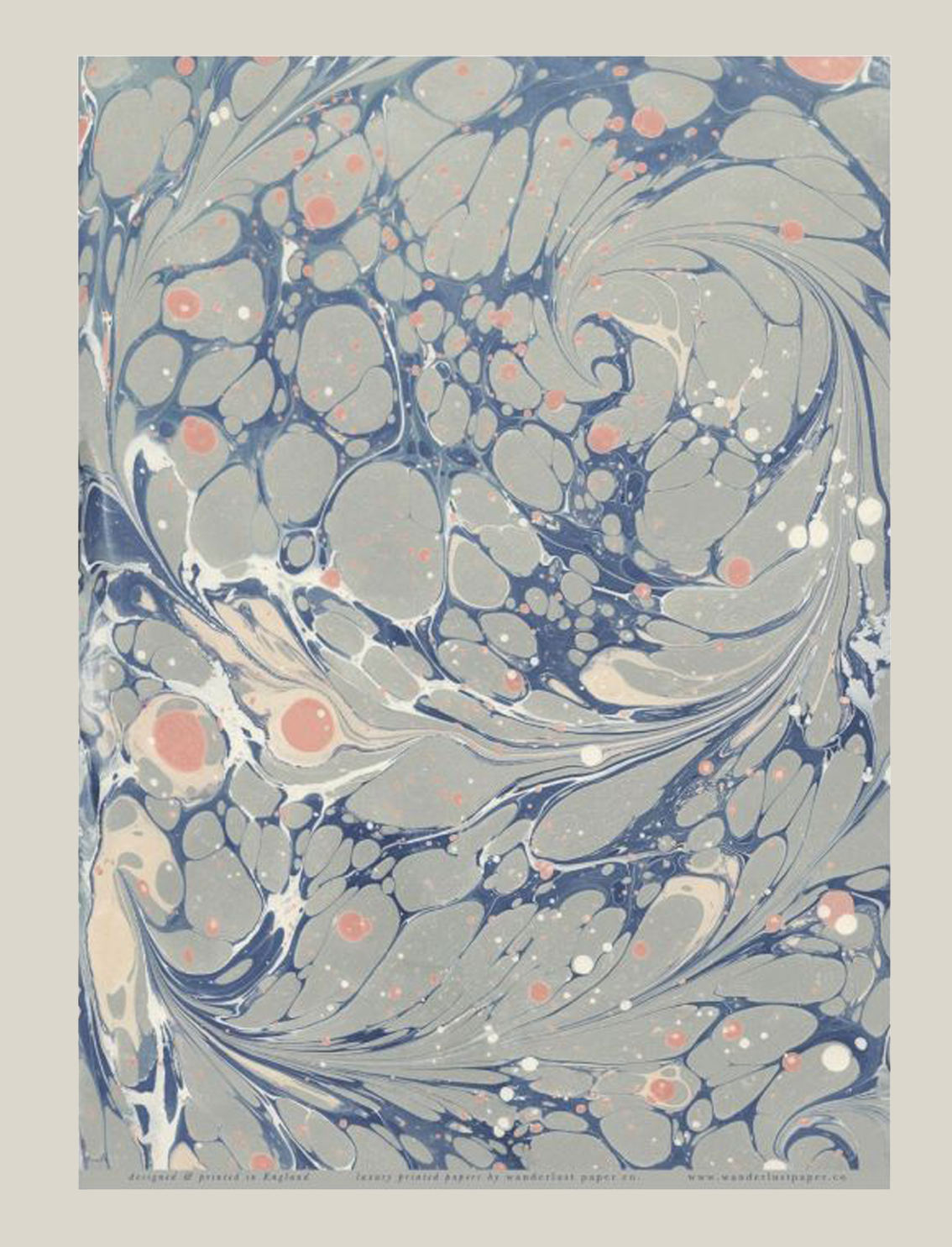 נייר עטיפה Blue Marble