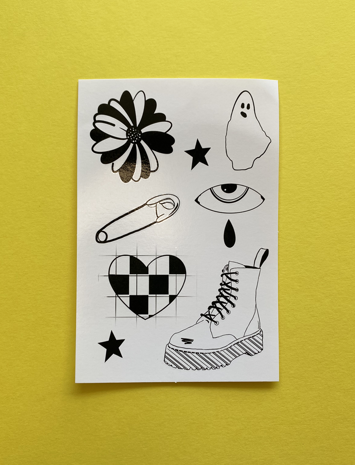 קעקועים זמניים 90's