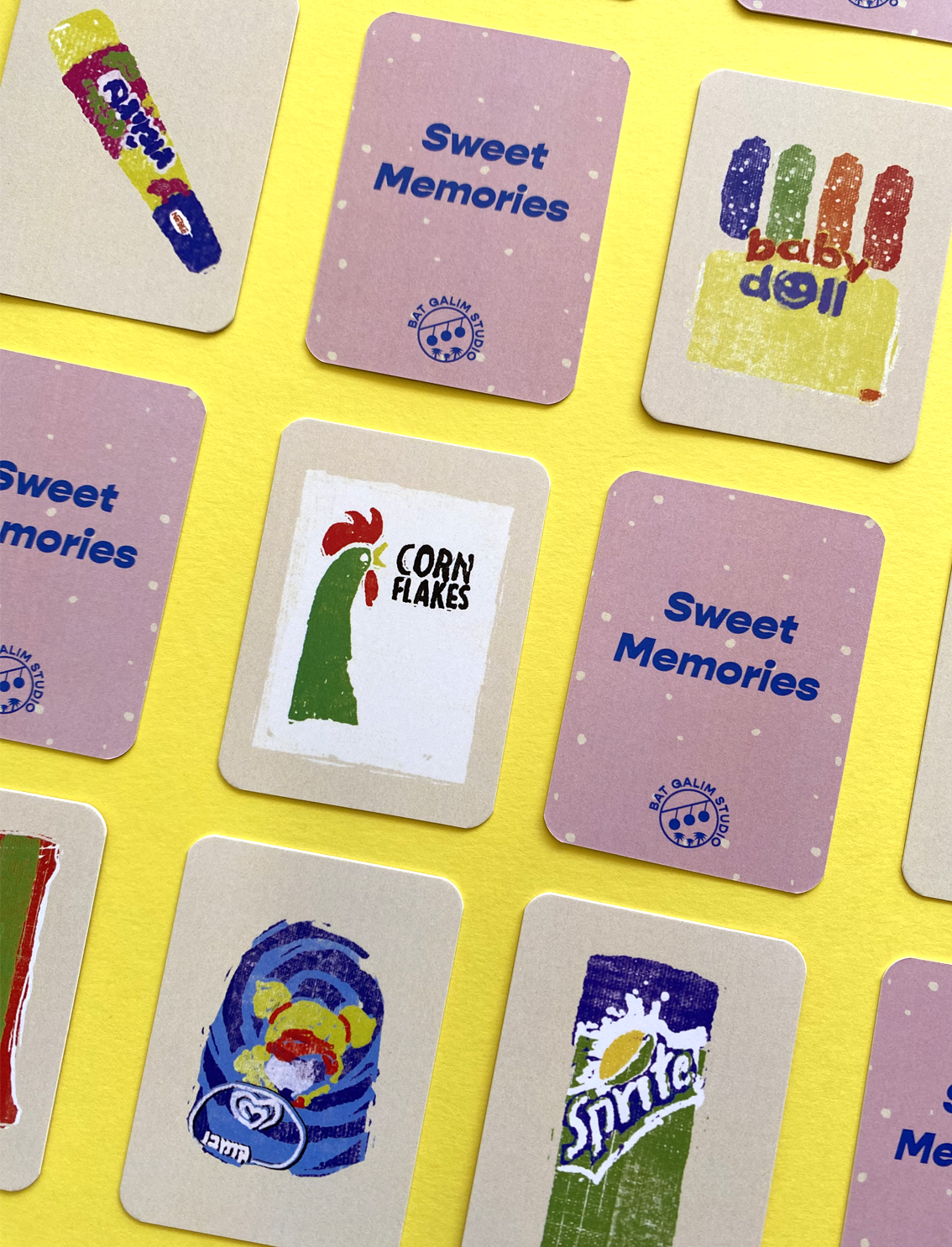 משחק זיכרון Sweet Memories