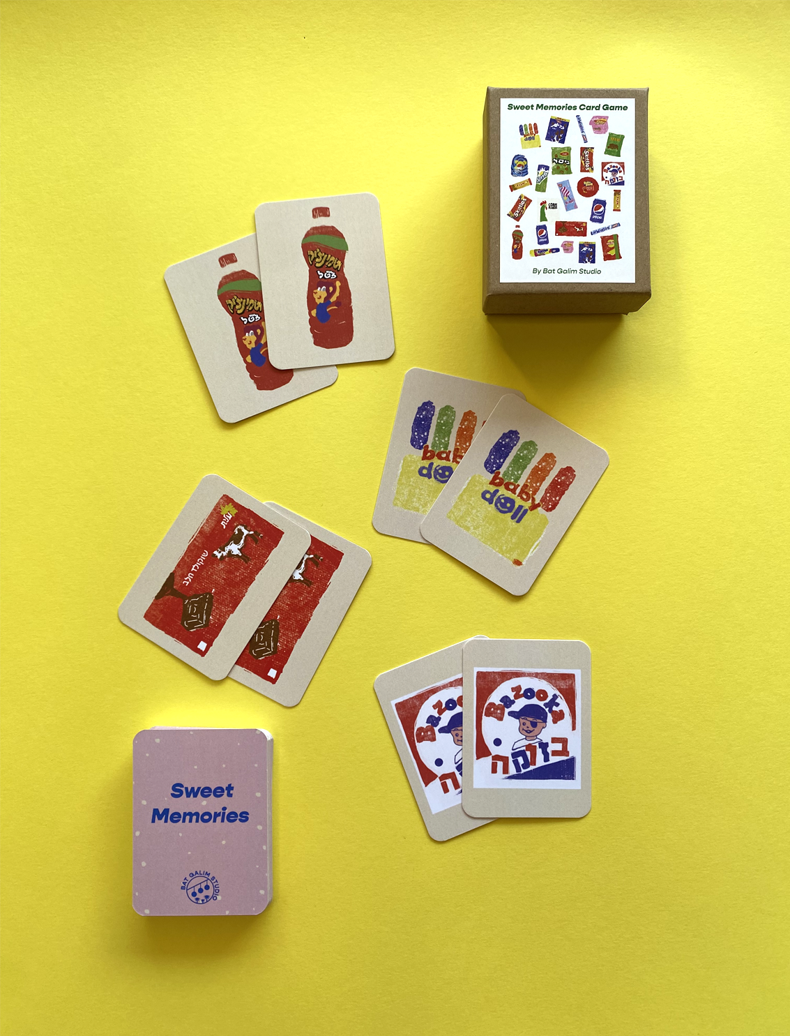 משחק זיכרון Sweet Memories