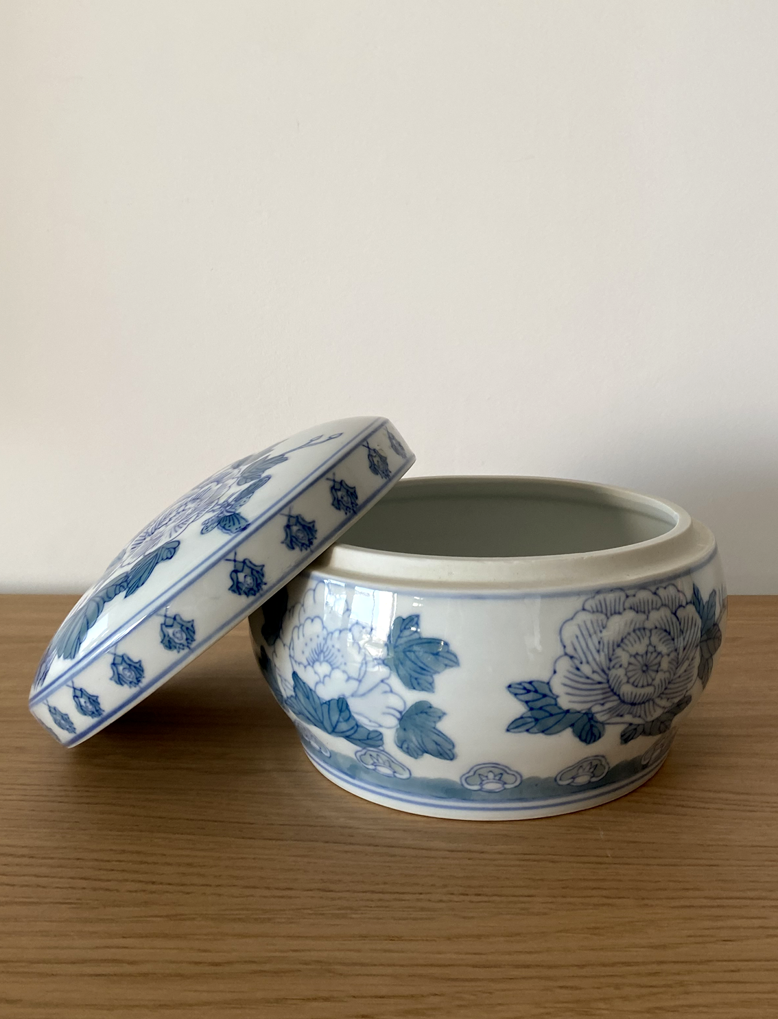 קערה יפנית Blue Flowers