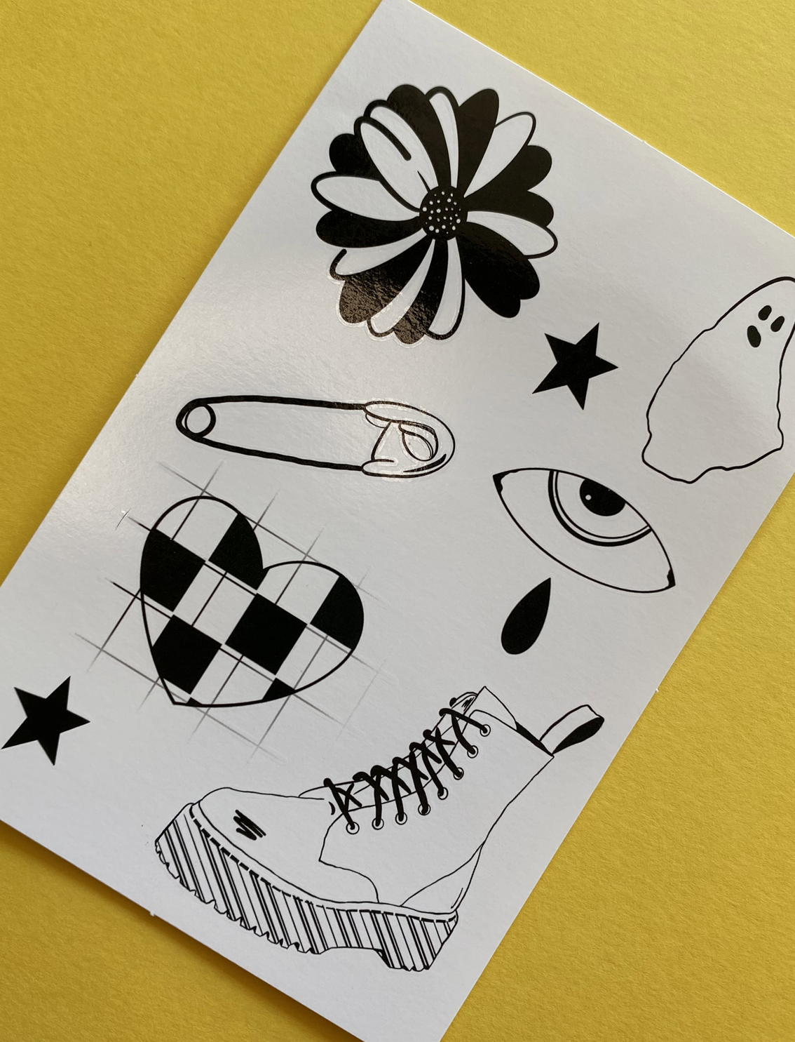 קעקועים זמניים 90's