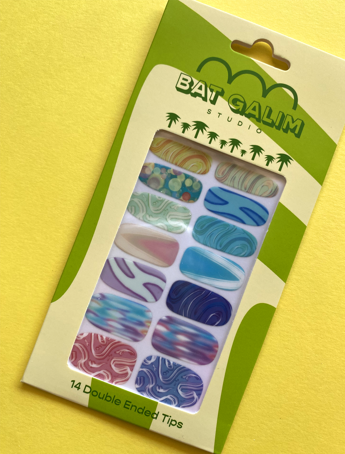 מדבקות לציפורניים Galim