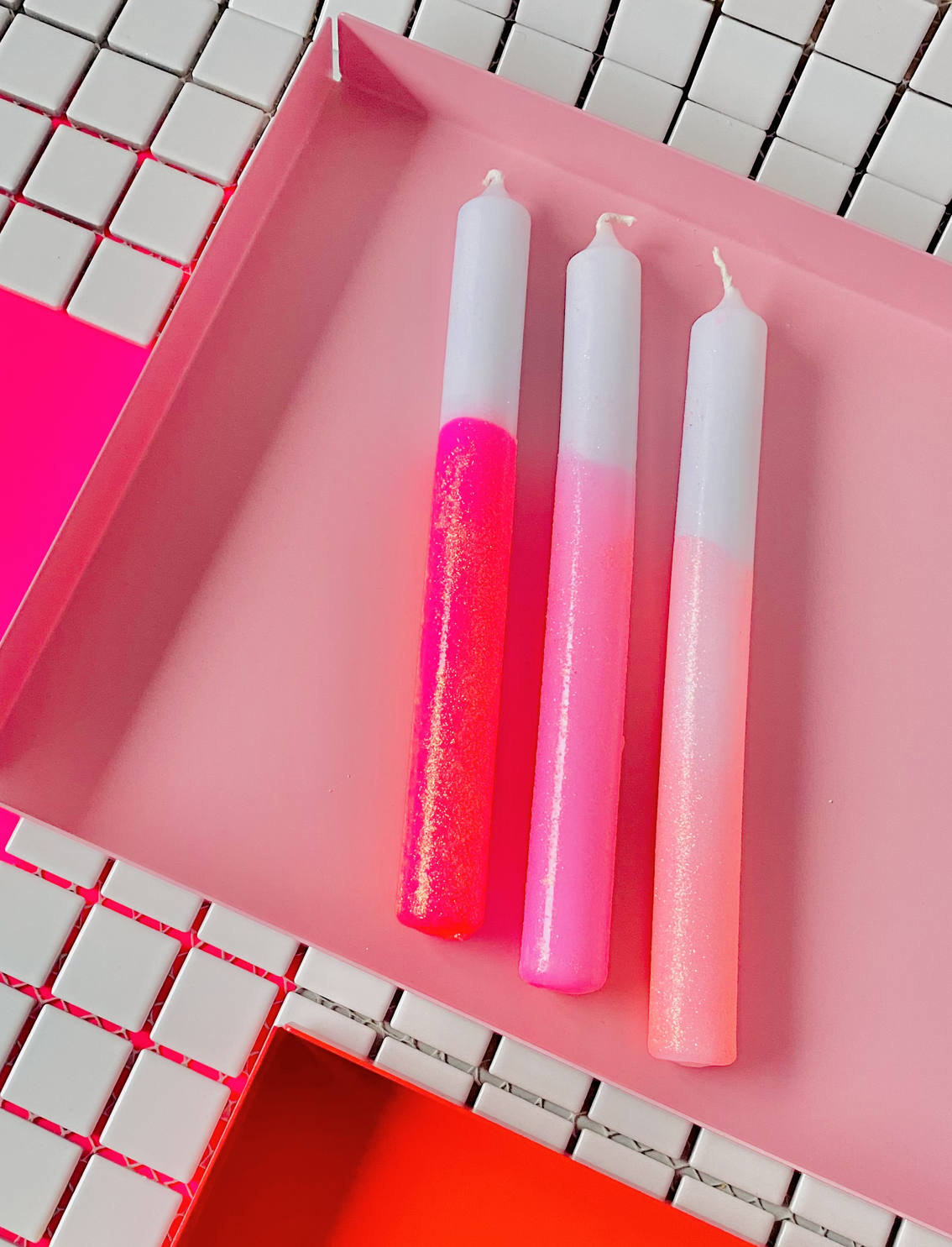 סט 3 נרות Glitter Girls Nights