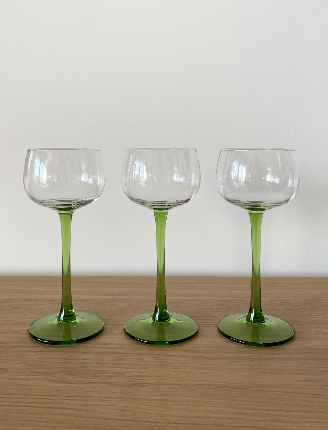סט כוסות שמפניה GREEN STEM