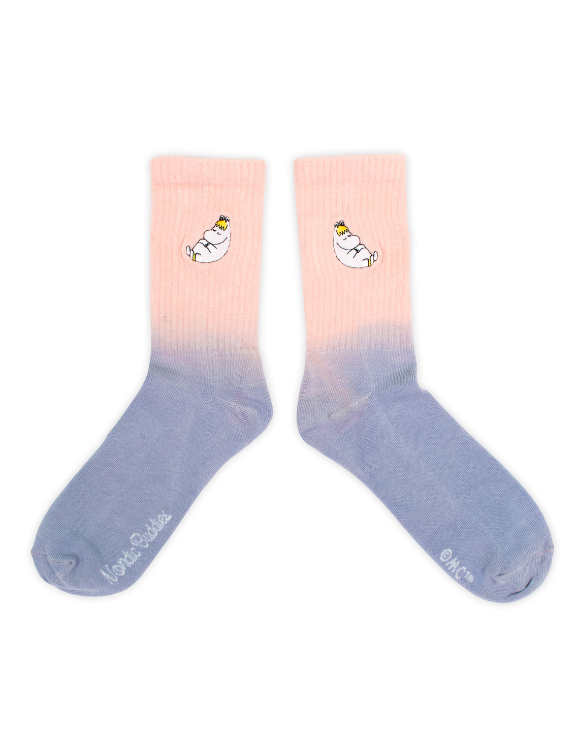 Moomin Woman Cotton Socks Tie Dye Snork