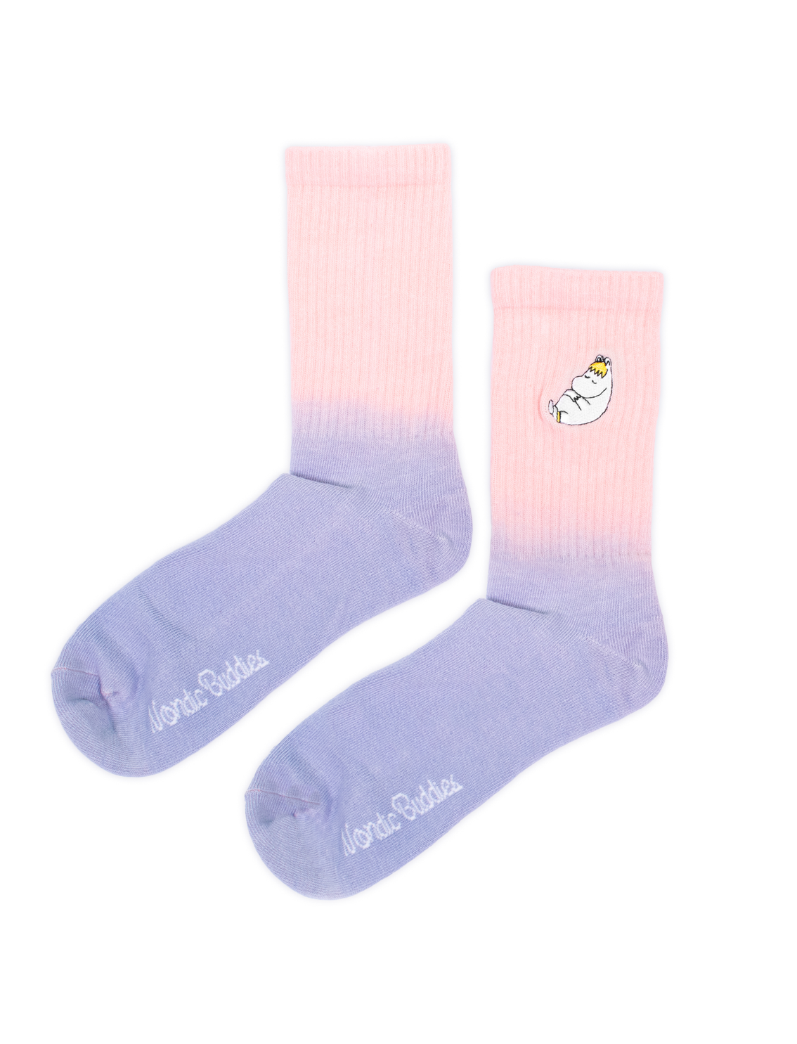Moomin Woman Cotton Socks Tie Dye Snork