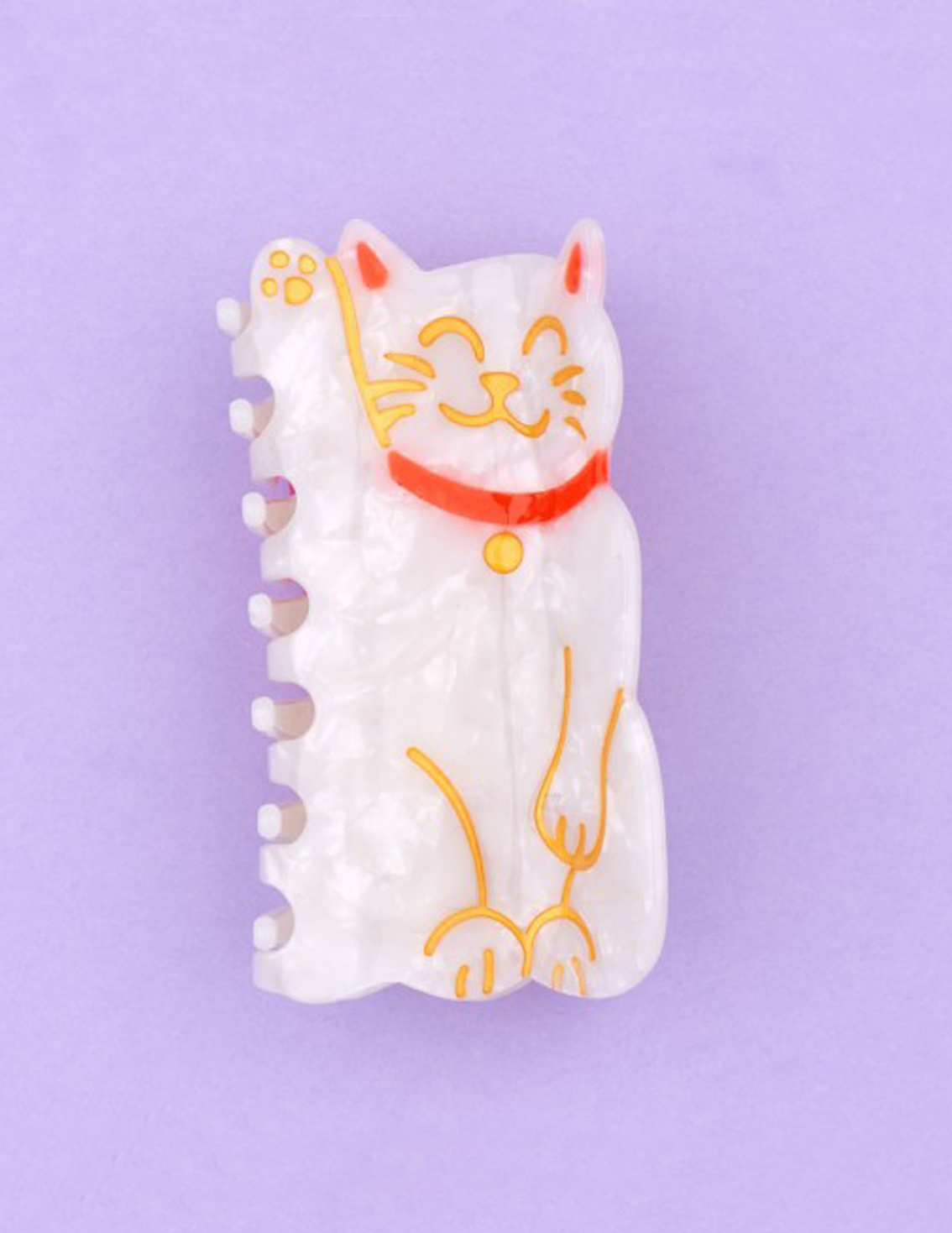 קליפס לשיער Lucky Cat