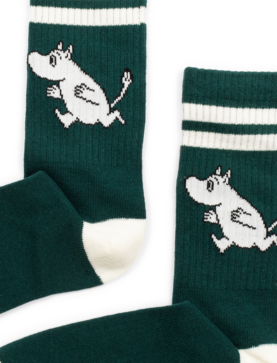 Moomin Man Cotton Socks Green