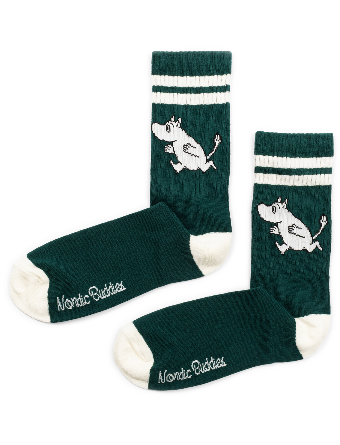Moomin Man Cotton Socks Green