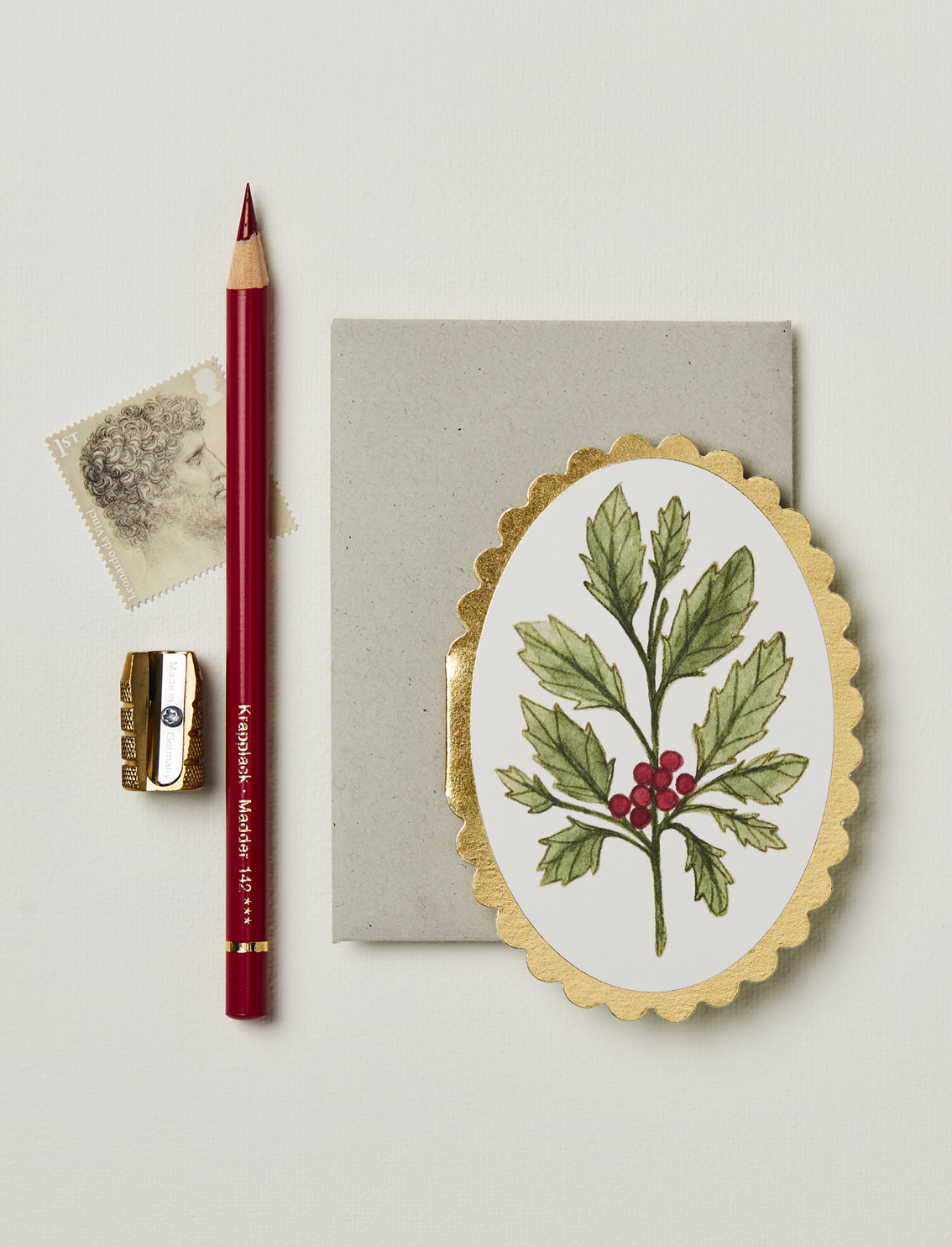 כרטיס ברכה Holly Mini