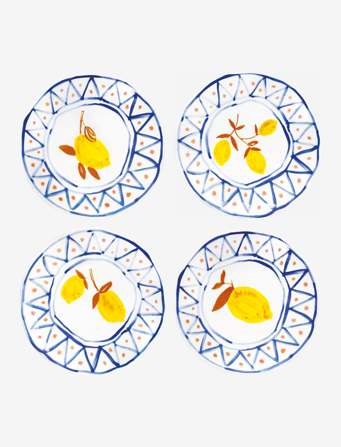 Almost Perfect - סט צלחות Lemon