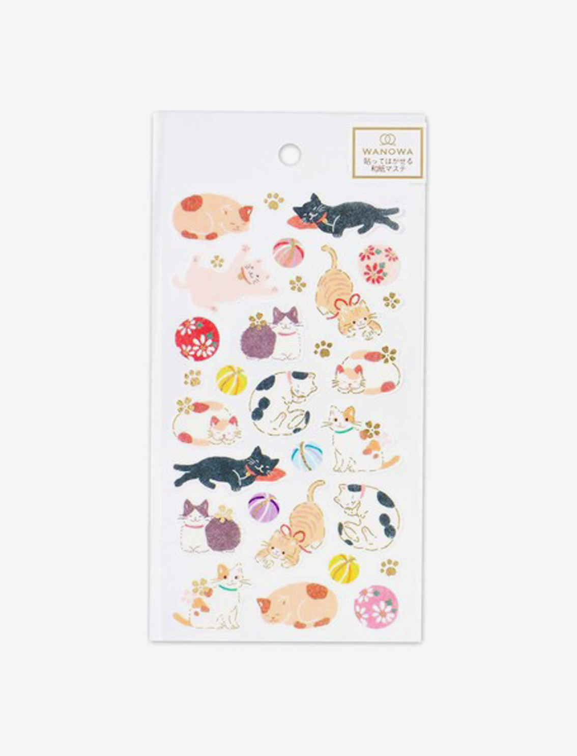 מדבקות Playful Cat