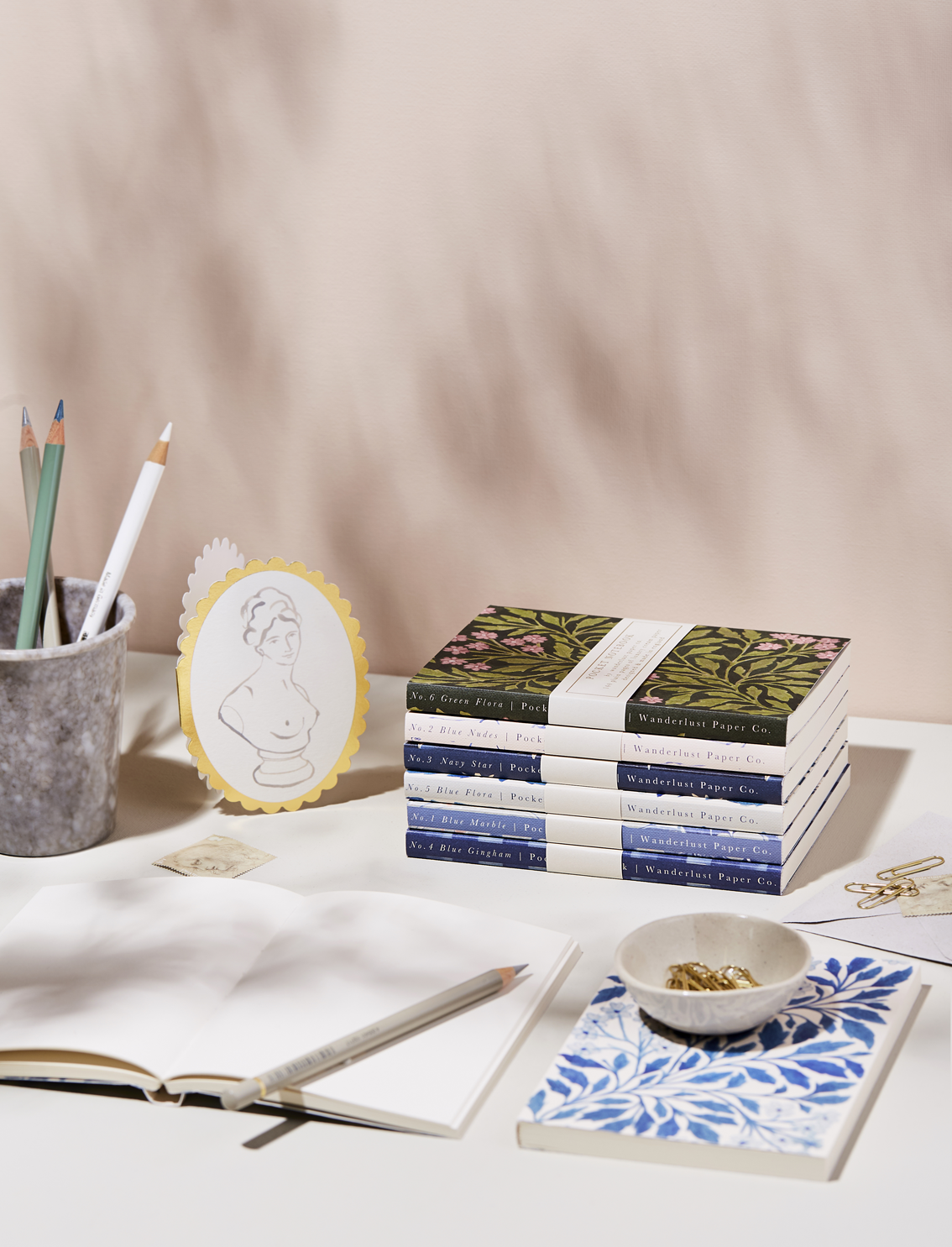 מחברת כיס Blue Marble A6