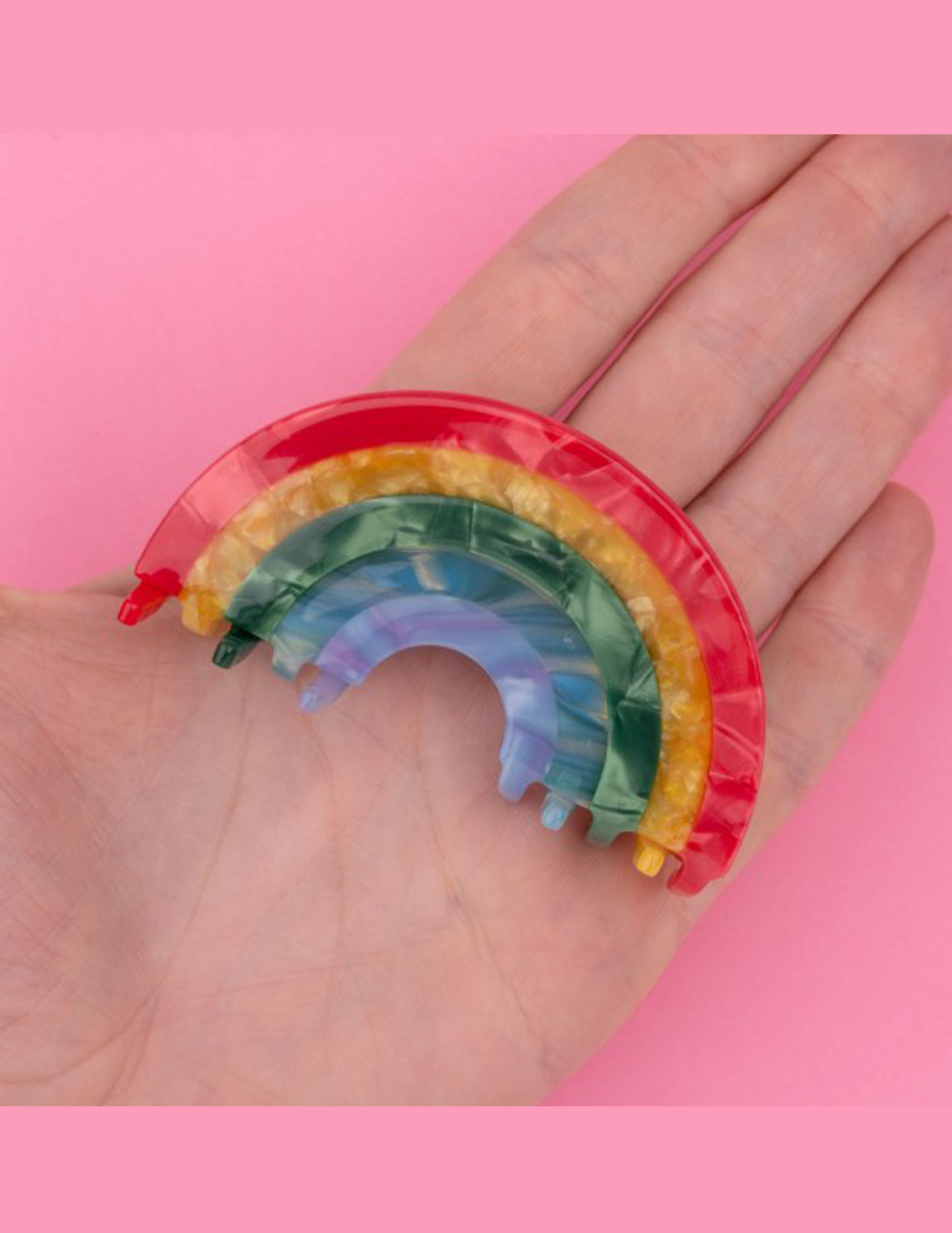 קליפס לשיער Rainbow