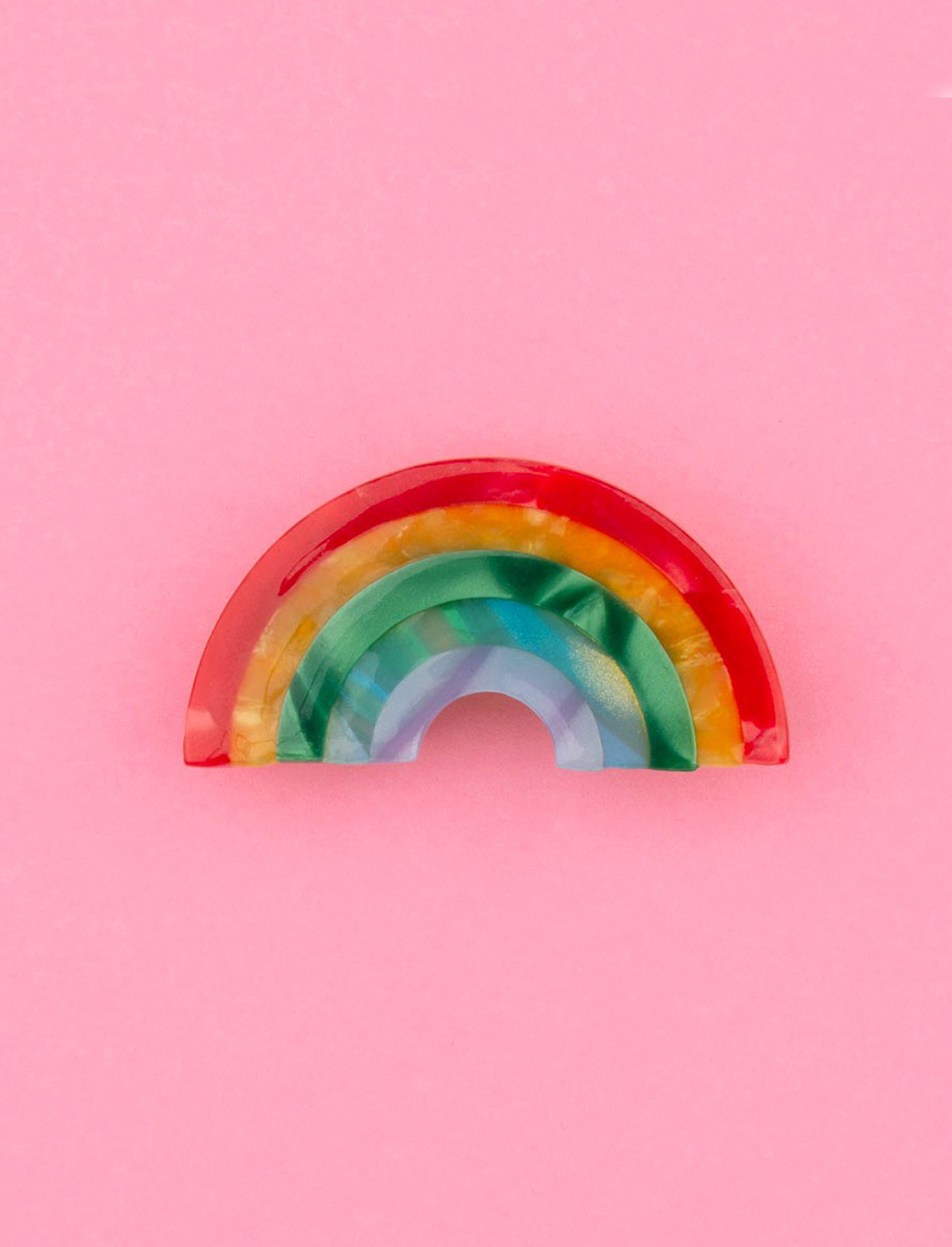 סיכה לשיער Rainbow