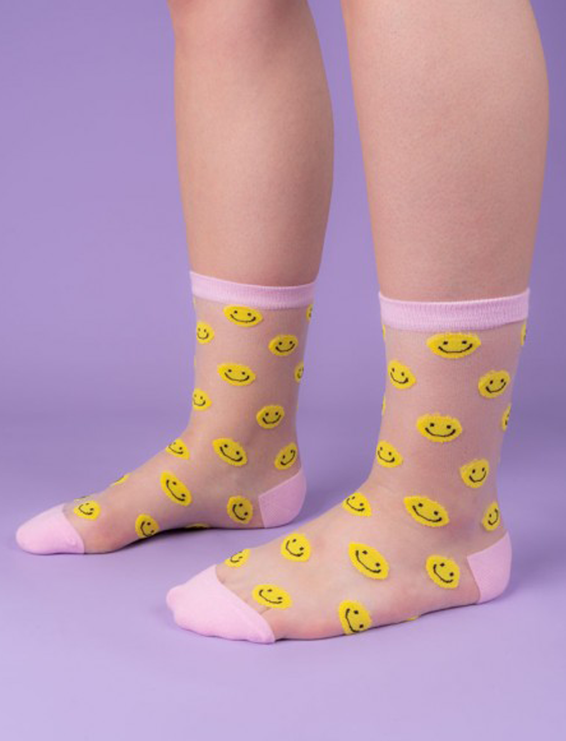 גרביים שקופות Smiley
