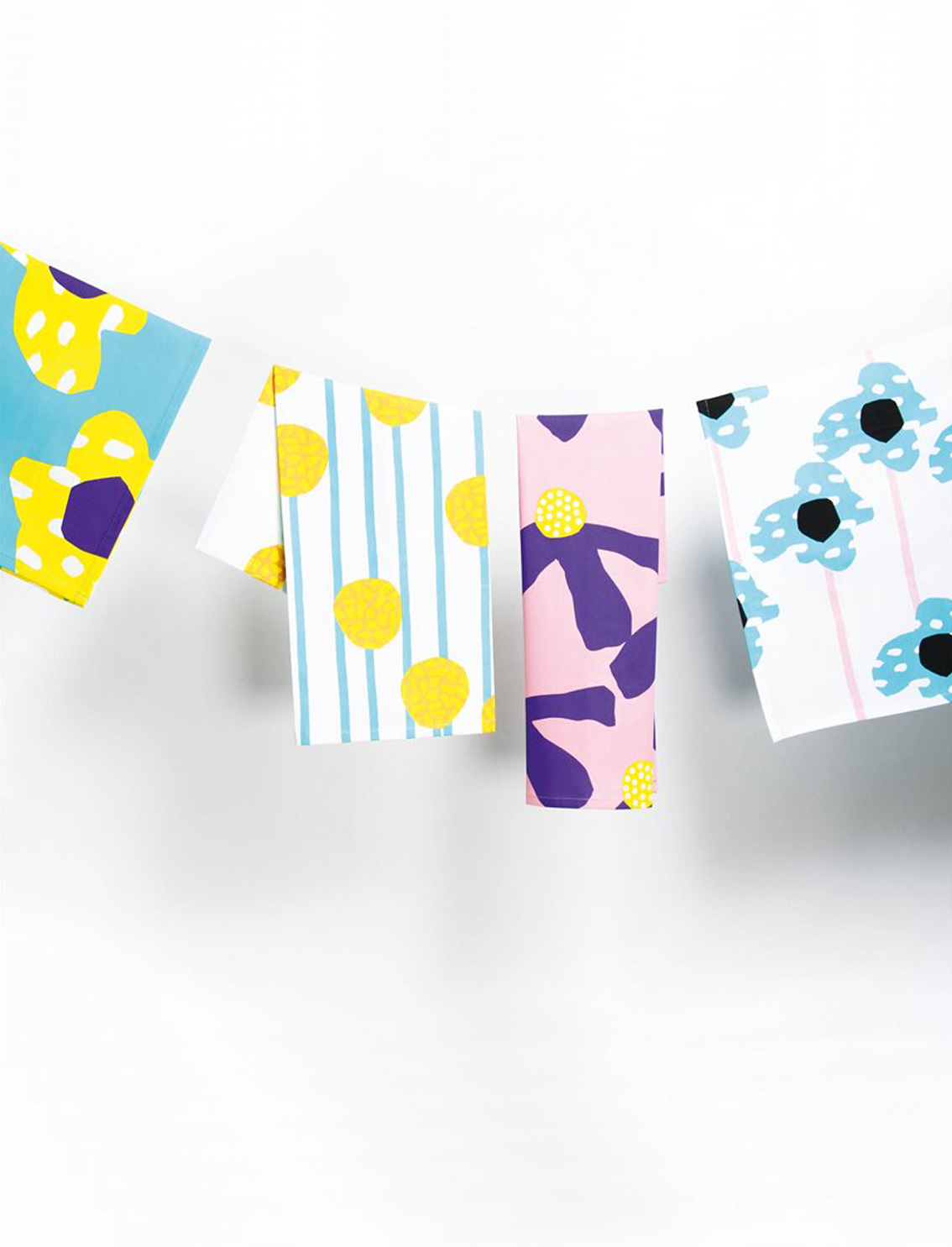 סט 2 מגבות מטבח FLOWERS