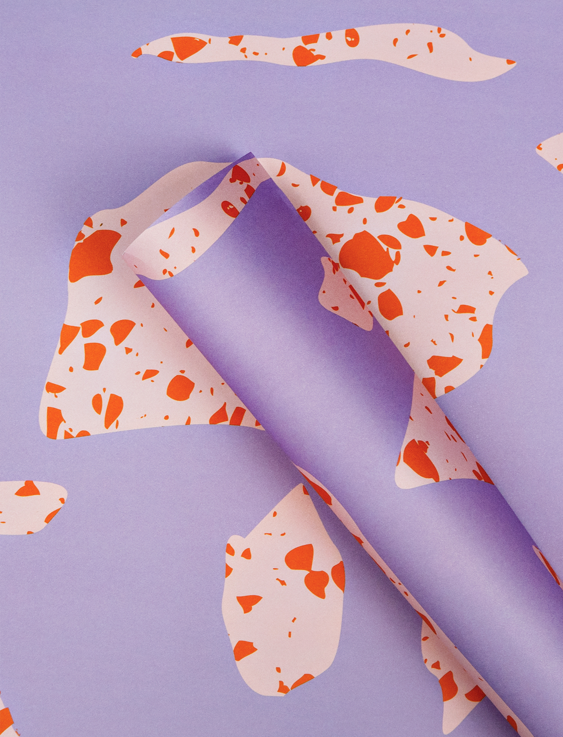 נייר עטיפה Terazzo Shapes