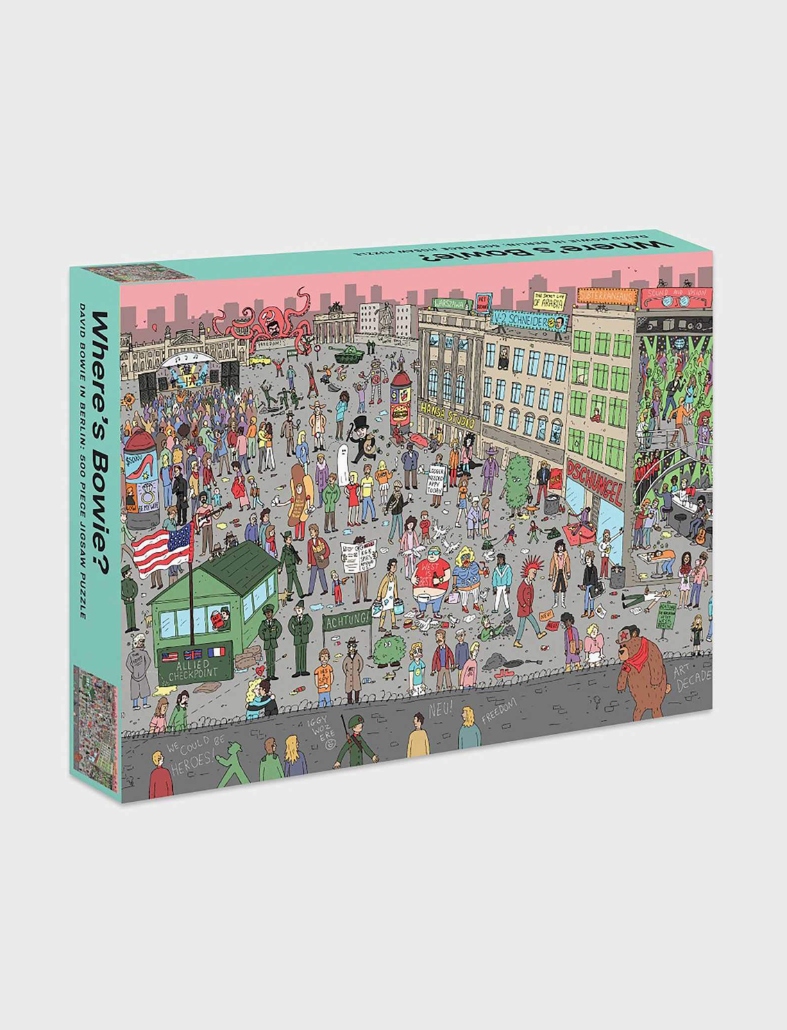 פאזל 500 חלקים Bowie in Berlin