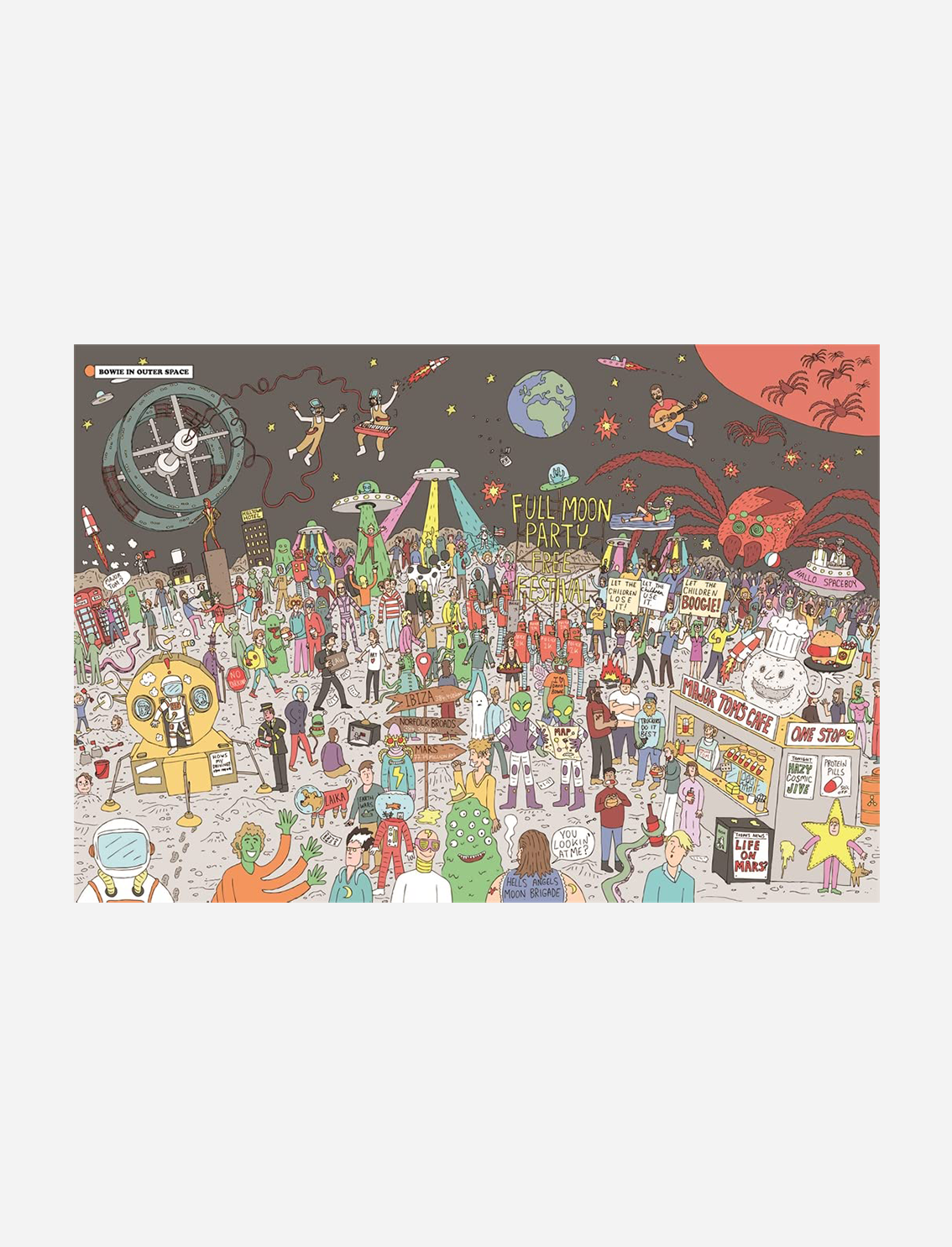 ספר Where's Bowie?