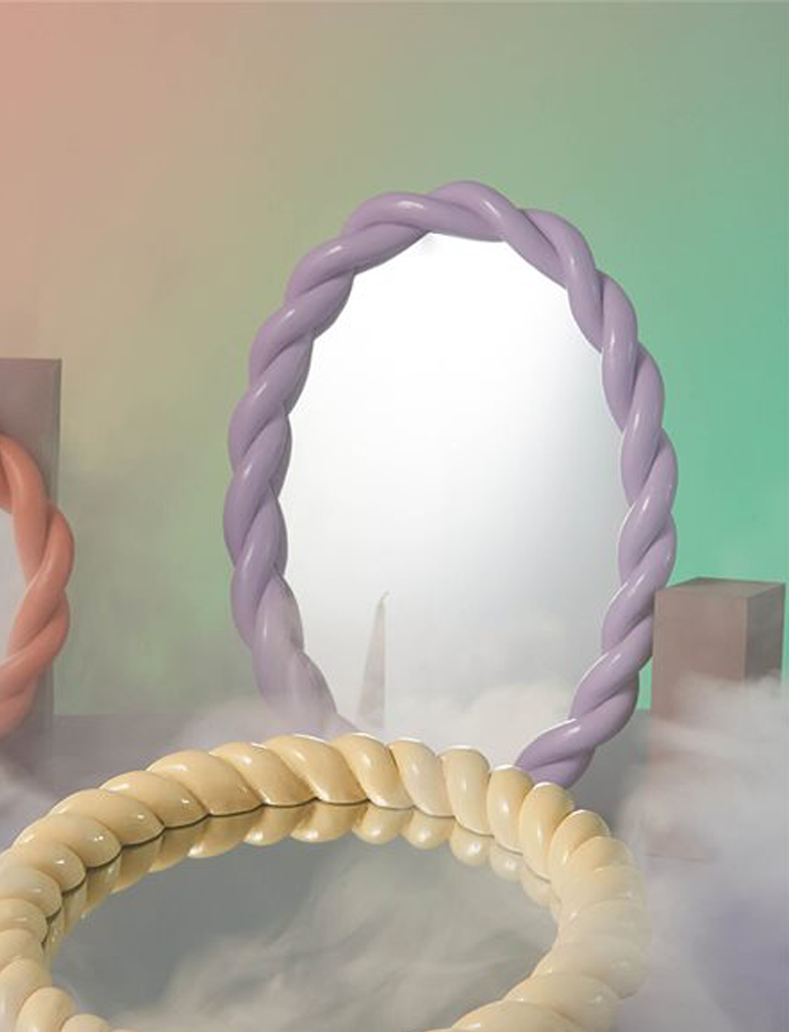 ראי קיר Braid Lila