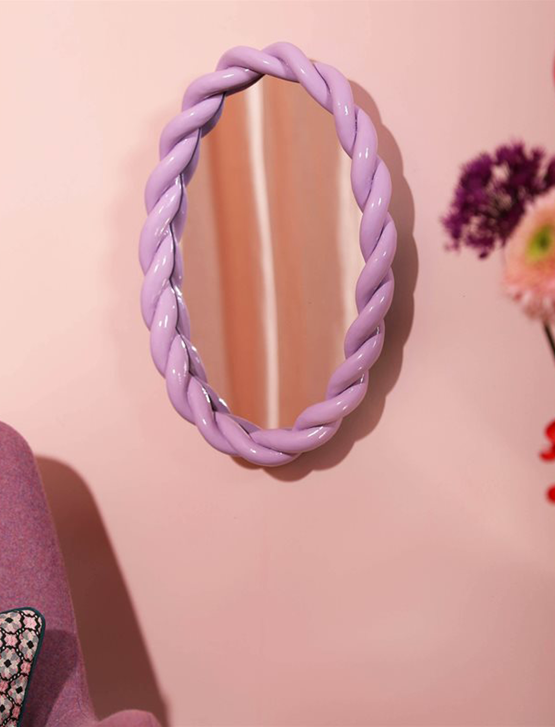 ראי קיר Braid Lila