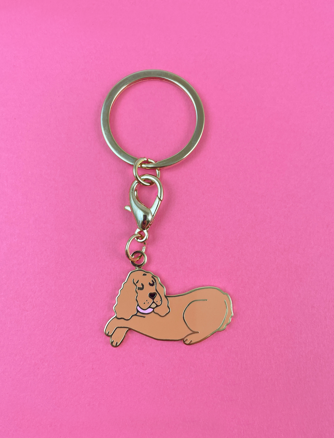 מחזיק מפתחות Cocker Dog